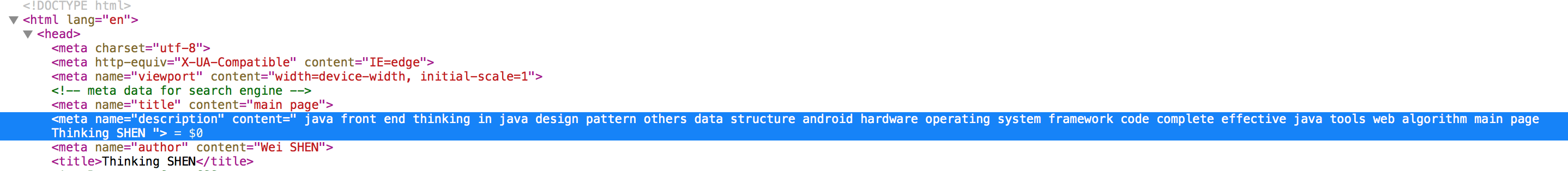 metadata